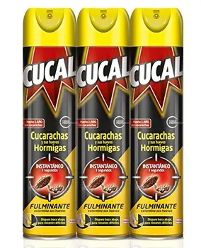 

cucal – Spray Instant and Ants Cockroaches, 400 ml – [Pack of 3]