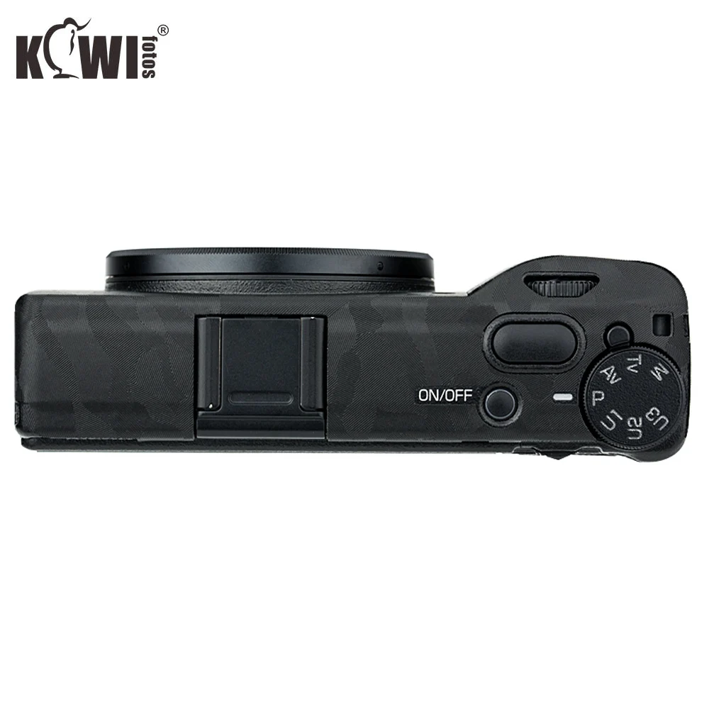 Киви Анти-Царапины Камера тела защитная пленка комплект для Ricoh GR III GRIII GR3 гр Mark III Камера s 3m наклейки Тень Черный