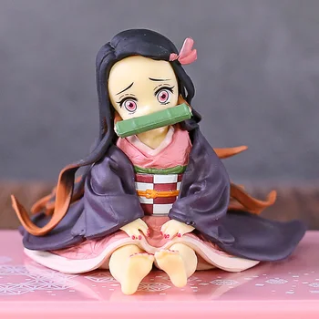 

Demon Slayer Kimetsu no Yaiba Kamado Nezuko Mini PVC Statue Figure Collectible Model Toy