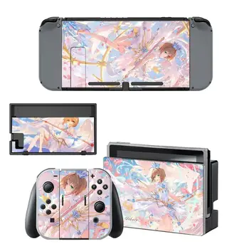 

Cardcaptor Sakura Nintend Switch Skin NintendoSwitch stickers Compatible for Nintend Switch Console and Joy-Con Controllers