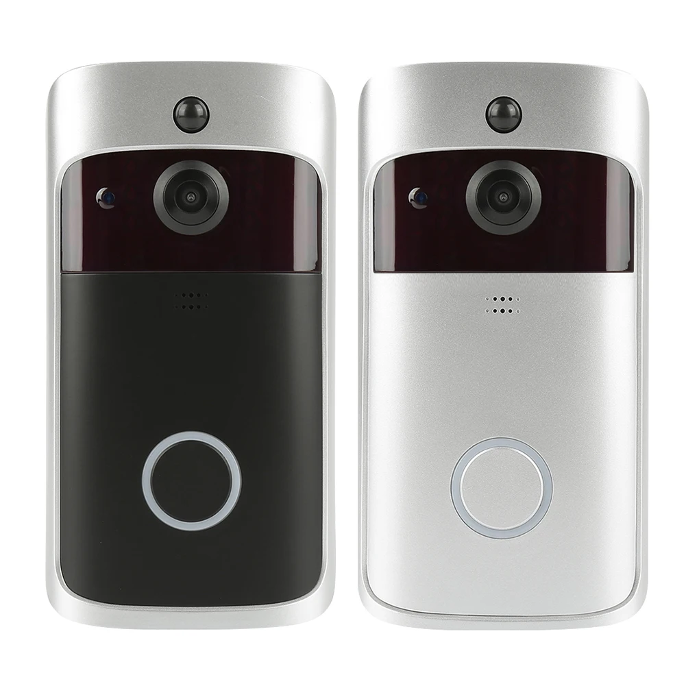 Видео дверной звонок беспроводной WiFi дверной звонок монитор Сигнализация Дверной телефон 1080P аккумулятор камеры Открытый водонепроницаемый для IOS Android