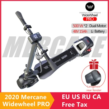 شراء الأصلي 2020 أحدث ميرقصب Wideبعجلات برو كيك سكوتر 48 فولت 1000 واط 40km/ساعة سكوتر كهربائي ذكي ثنائي المحرك مكبح قرصي Hoverboard