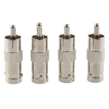 

10 BNC Female TO RCA Male Plug COAX Adapter Connector