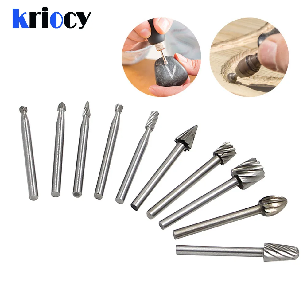 Diamond Dremel Carving Bits Set of 30 PCS, Wood Stone Bone Engraving Burr  Bit Accessories Tools Rotary Drill Tip Replacement Kit