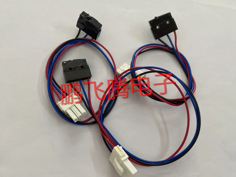 Japan D2SW-P2M waterproof and dustproof micro switch 1PCS with 3-wire connector cord length 30CM