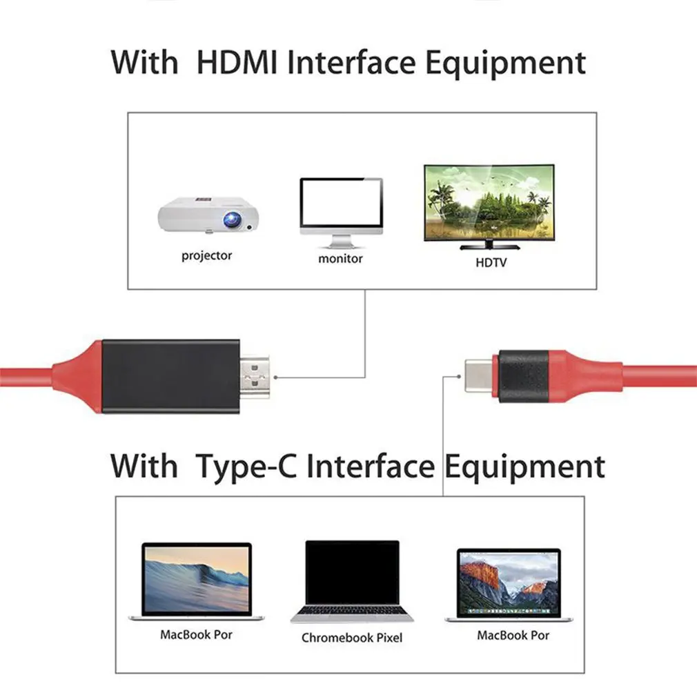 Type-C к Hdmi Usb 3,1 к Hdmi для Galaxy S8 Кабель-адаптер 4K мобильный компьютер Hd кабель внешние аксессуары