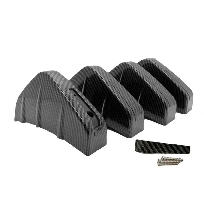 4pc Universal Car rear bumper cast shark spoiler FOR Mercedes W203 W211 W204 W210 W124 GLA Lexus IS250 RX300 RX350 RX NX | Автомобили и