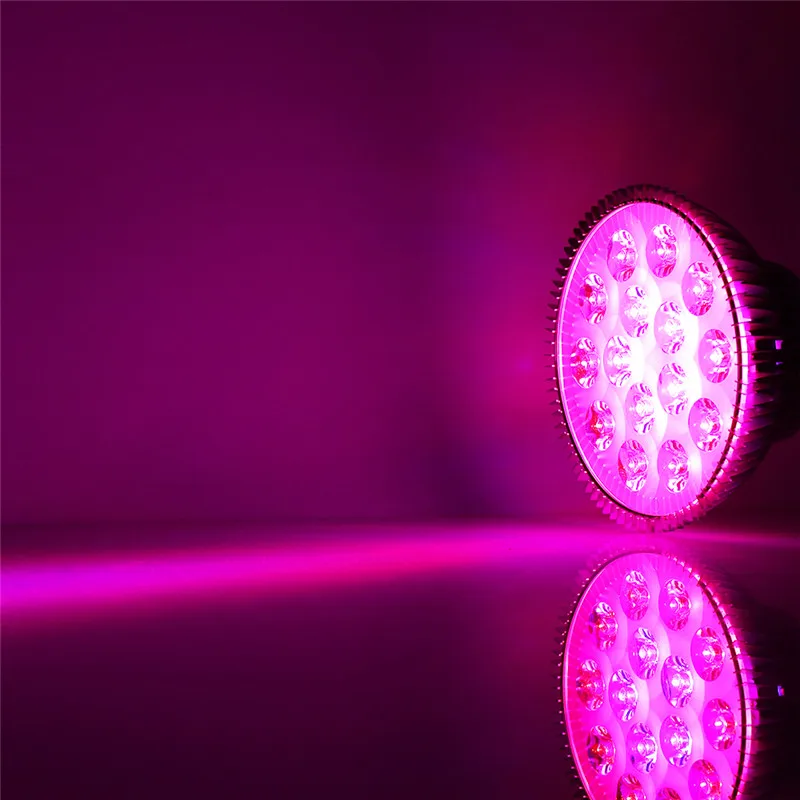 LVJING Светодиодная лампа для растений 36 Вт E27 Led Fitolamp гидропоники цветы теплицы