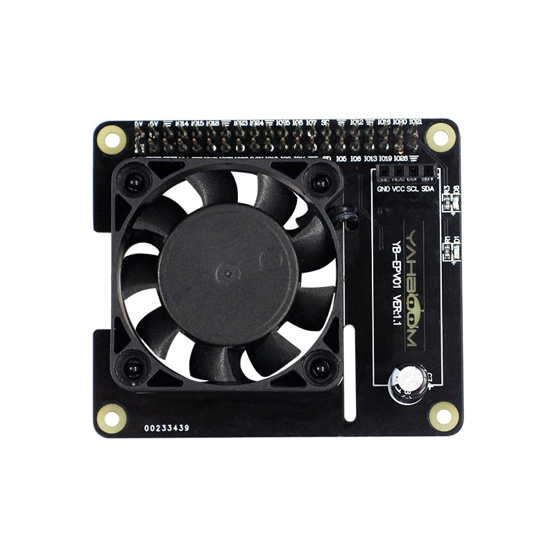 Кулер для охлаждения процессора Raspberry Pi 4B/3B +/3B|Аксессуары демонстрационных