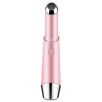 

Electric Eye Massage Device Lip Facial Massager Removal Dark Circle Puffiness Removal Vibration Thin Face Anti Wrinkle(Pink)