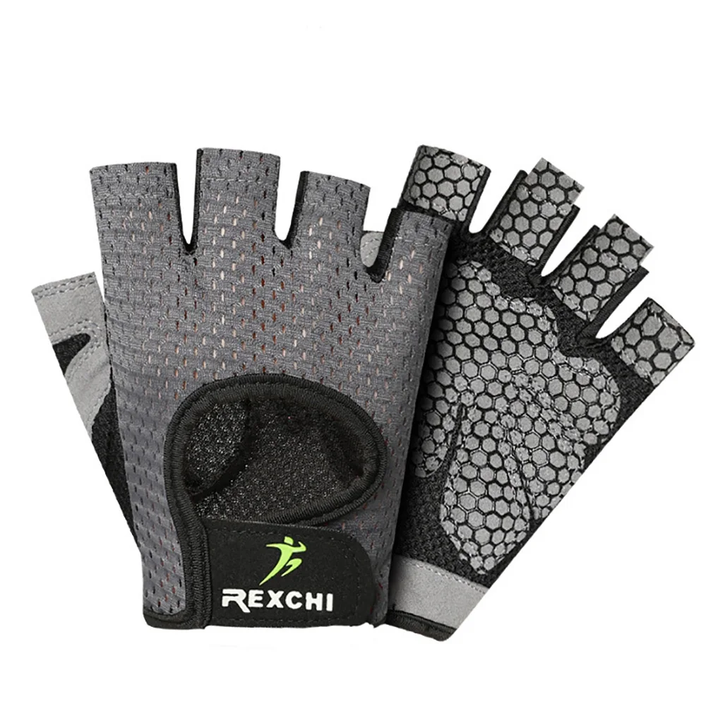 Спортивные Перчатки для фитнеса, на полпальца, на открытом воздухе, для велоспорта, альпинизма, йоги, Handguard, унисекс, амортизирующие, противоскользящие, дышащие, защита ладони