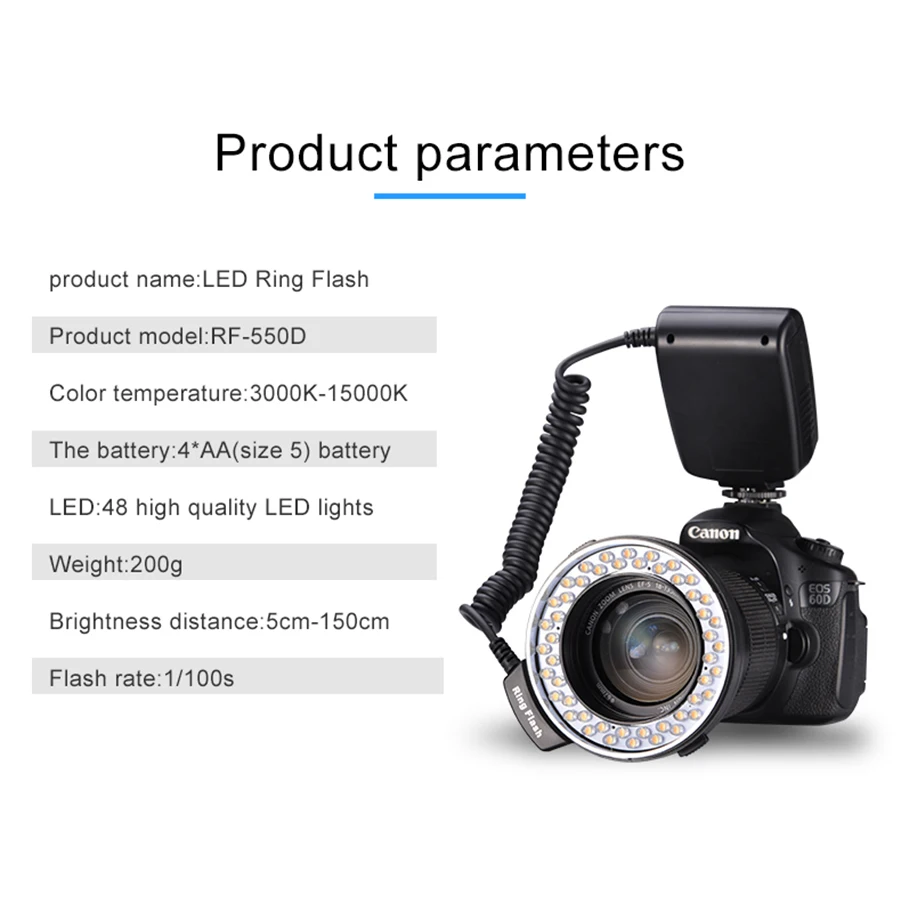 MAMEN макро кольцо комплект вспышки Speedlight Speedlite для Canon Nikon Fujifilm Olympus Pentax DSLR камера