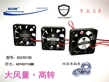

New 4010 4 cm 5 v 12 v and 24 v graphics, north and south bridge double ball bearing large air cooling fan