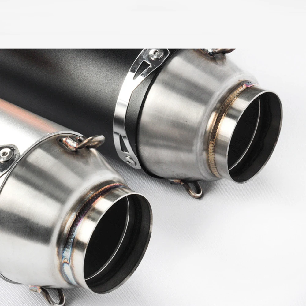 Универсальный мотоцикл Akrapovic выхлоп мотоцикл гоночный глушитель с наклейкой для CRF150F CRF230F для KAWASAKI Ninja 250 KLX 250