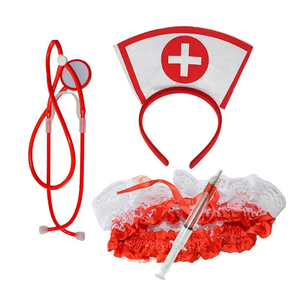 Props Halloween Nurse Uniform Set Cosplay Makeup Props Halloween Props