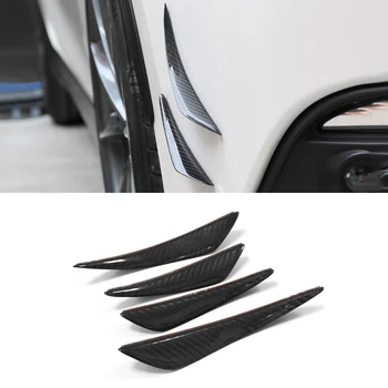 

Universal Car Accessories Carbon Fiber Front Rear Non-drilling Frame Sticker Cover Trim Diffuser Spoiler Exterior Decoration