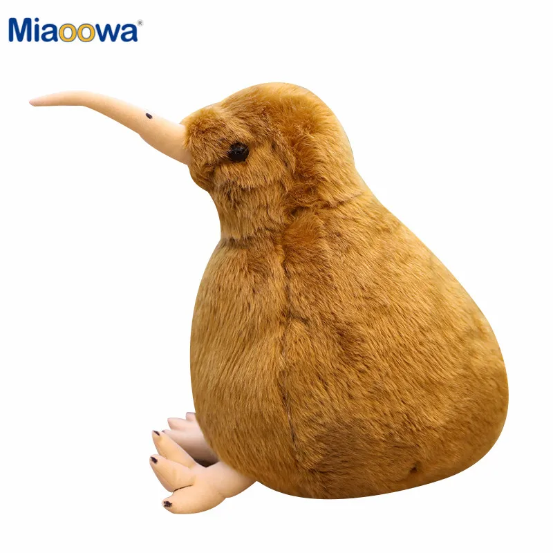 1pc 20cm Cute Lifelike Kiwi Bird Plush Toy Soft Pillow New Zealand Stuffed Plush Animals Kids Toy Gift for Children Boy Birthday