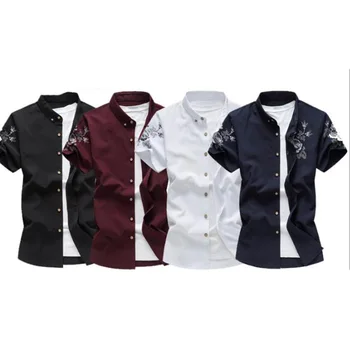

MODA VELOCE Mens Printed Shirts Summer Men Beach Shirts 2020 Hawaii Style Shirt