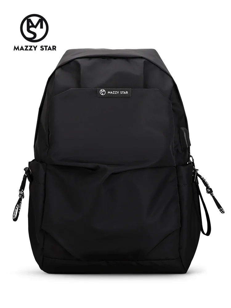 Mazzy Star, школьный модный мужской рюкзак, водонепроницаемая сумка, мужской рюкзак, внешняя USB зарядка, сумка MS_936