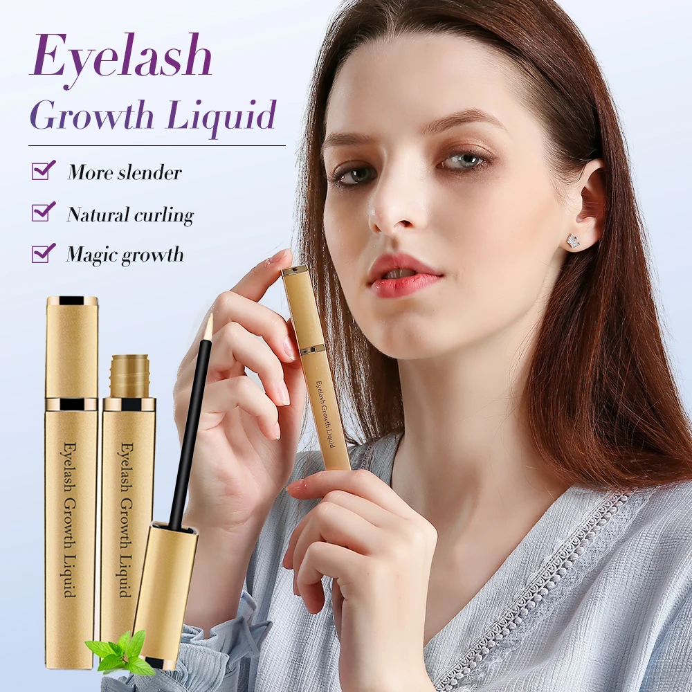 Eyelash Growth Serum Enhancer Natural Medicine Treatments Thick eyelashes Lengthening | Красота и здоровье