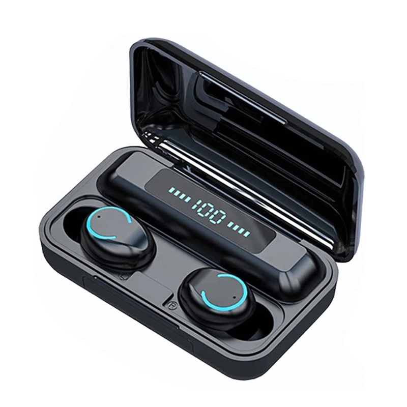 F9 9 TWS беспроводные наушники Bluetooth 5 0 вкладыши Macaron водонепроницаемые с