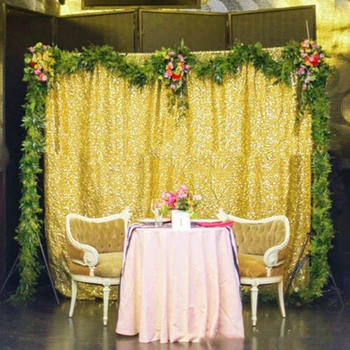 

Sparkly Sequins Backdrop Curtain Wedding Bridal birthday event Party Photo Booth photography Background Decorations