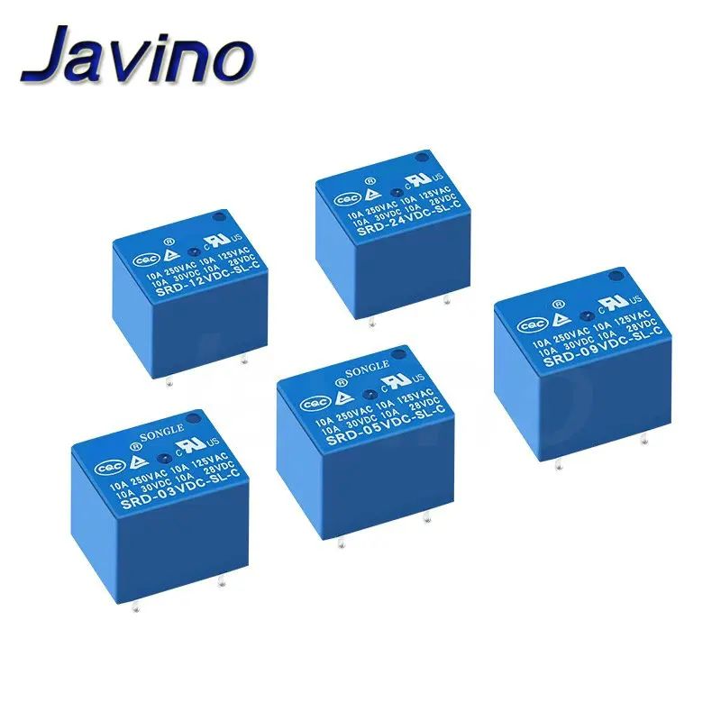 SRD 03 05 06VDC SL C 5pin 3V 5V 6V Высокое качество 03VDC 05VDC C|Реле| |