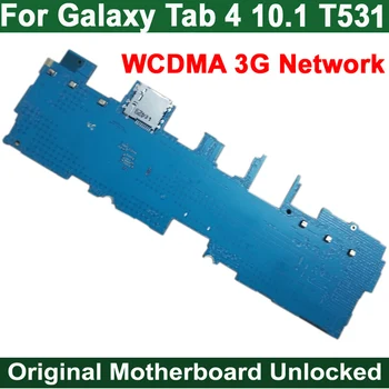 

HAOYUAN.P.W Original Full Work Unlock Motherboard Circuits For Samsung Galaxy Tab 4 10.1 T531 WCDMA 3G Electronic Panel Global