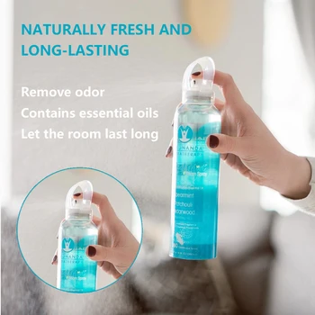 

New Spray Peppermint 200ml 25% Alcohol Air Spray & Surface Cleaner Infused With Essential Oils Fast Shipping From Overseas