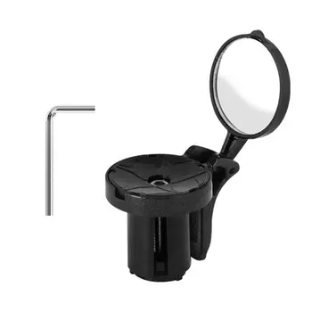 

Bike Rear View Mirror Road Mountain Bike Cycling Adjustable Bicycle Handlebar Plug Rear View Mirror Bicycle Accessories