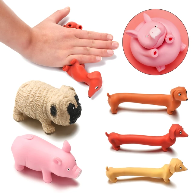Funny Corgi Dog Decompression Toys for Children Practical Jokes