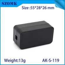 1 шт. 55*28*26 abs черный цвет пластиковые силиконовые подставки usb электронный корпус драйвер регистратор корпус