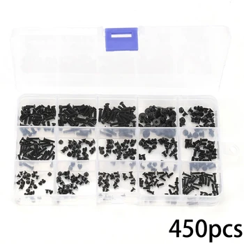 

Nuts Bolts Repair Kit Assorted Stainless Steel For Laptop Computer 450pcs