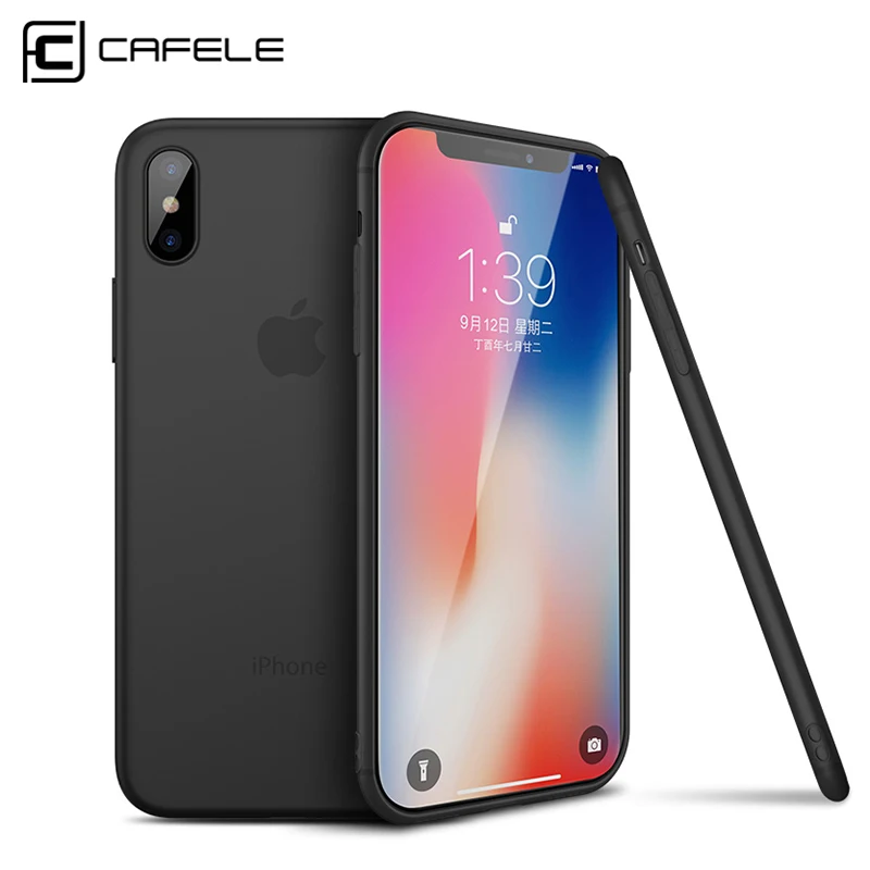 

CAFELE Case for iphone Xs max Cases Candy Color Silicone TPU Ultra Thin Fashion Luxury Cover For iphone Xs Max Free ship