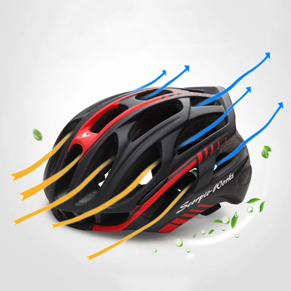 Ultra Lightweight Breathable Bicycle Cycling Helmet Professional MTB Sport Safety Racing Mountain Road Bike Helmet