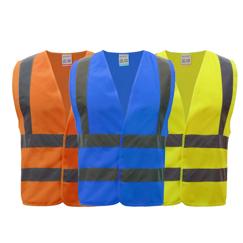 

SFVest High Visibility Reflective Safety Vest Reflective Vest Workwear Security Working Clothes Day Night Safety Waistcoat