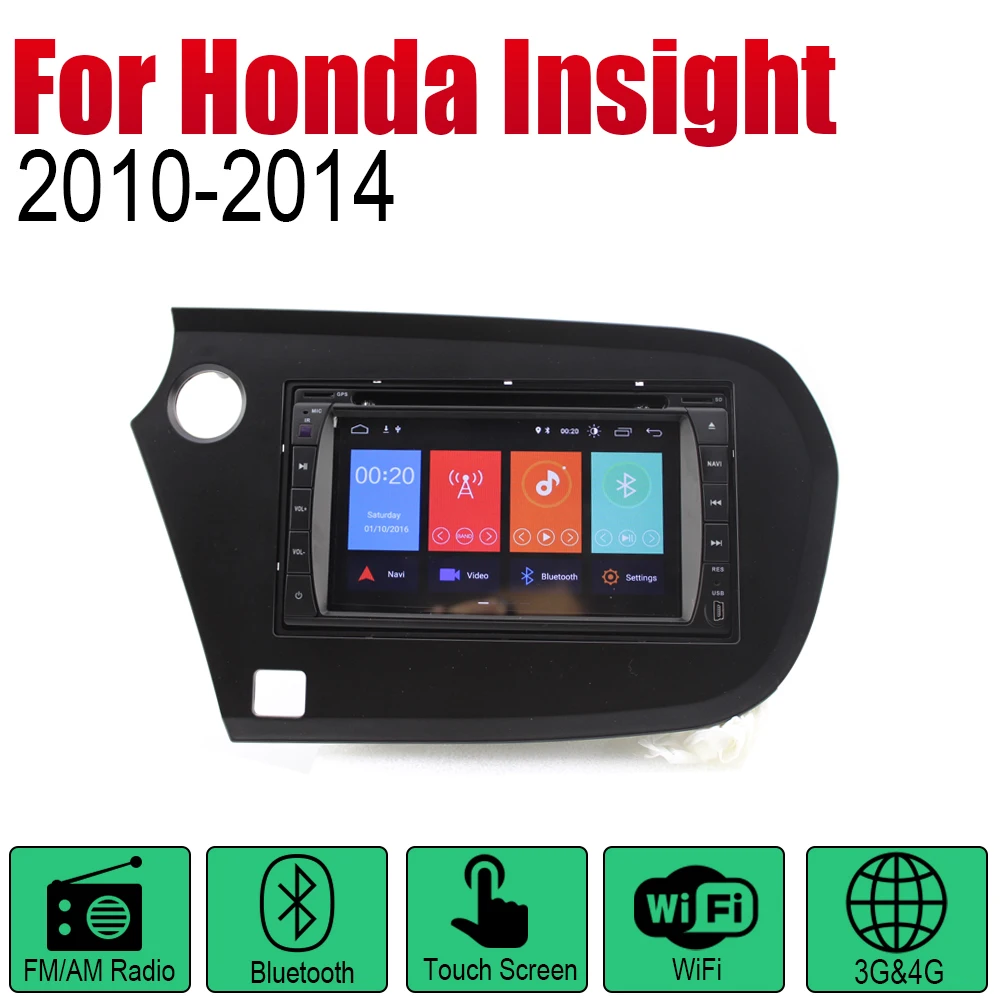 Автомагнитола на Android 2 Din DVD для Honda vision 2010 ~ 2014 автомобильный мультимедийный плеер