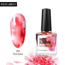 Modelones Blossom УФ-гель для ногтей DIY цветущие цветы узор светодиодный Гель-лак для ногтей 9 цветов Полупостоянный гибридный УФ-лак