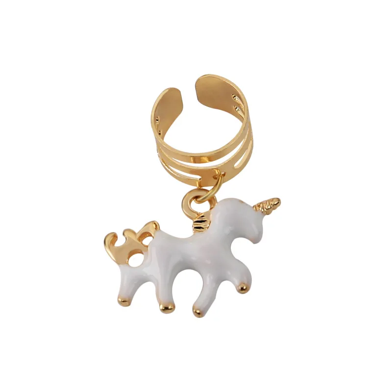 Женские серьги клипсы с манжетами Unicorn минималистичные без отделки Ювелирное