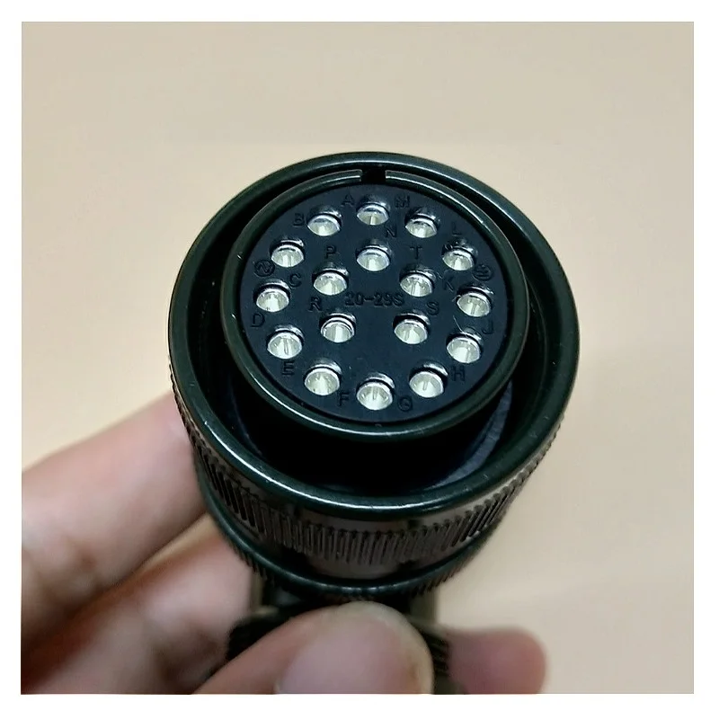 Motore 188a8000 Spina Alimentazione Per Servomotore Yaskawa, MS3108B22-22S, Curva, 4 Core – Nuova Spina Curva Per Cablaggi Industriali Motore 188a8000 Spina Alimentazione Per Servomotore Yaskawa, MS3108B22-22S, Curva, 4 Core – Nuova Spina Curva Per Cablaggi Industriali