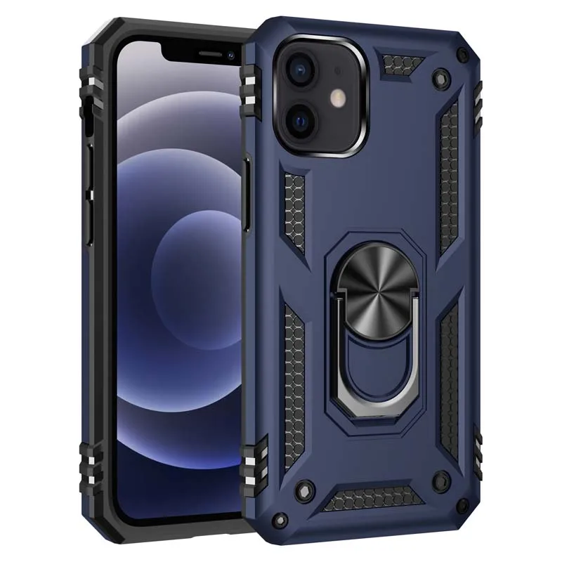 Armor Case For iPhone 11 13 Pro Max XS XR X 7 8 6 6S Plus 5 5S SE 2020 SE2 Shockproof Phone Back Cover for Apple iPhone 12 Mini case iphone 12 pro max