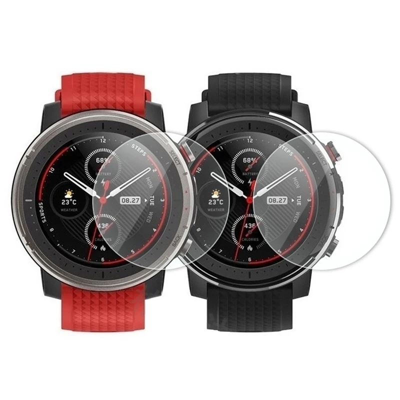 Закаленное стекло, Защита экрана для Xiaomi Huami AMAZFIT Stratos 3, защитная пленка, защита от взрыва, защита от осколков