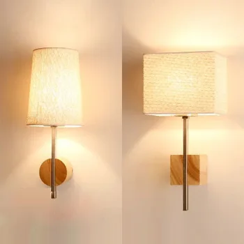 

Japan deco maison wall lamp glass ball bedside corridor bedroom lamp