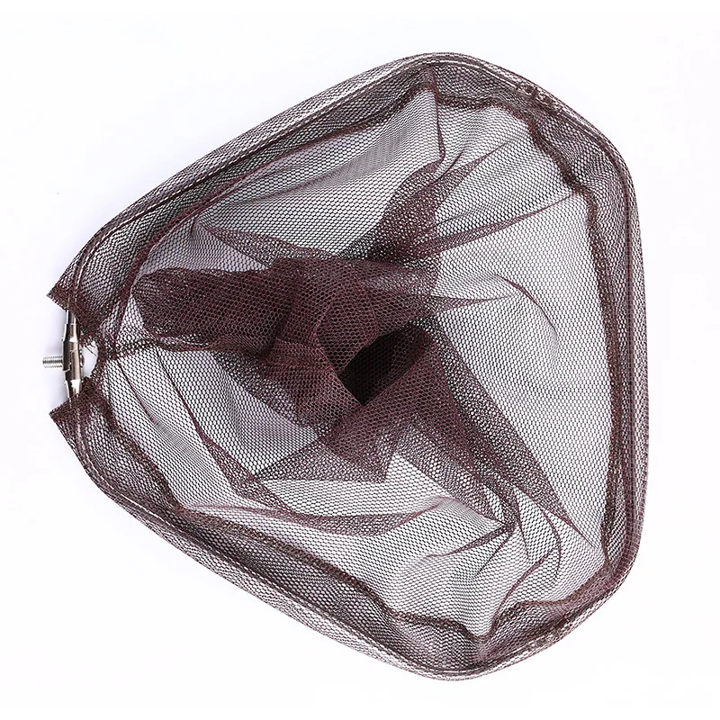 

Gelatinization Landing Net Head Stainless Steel Fishing Net Scratch-Resistant Large of Black Carp Dip Net Close Eye Wild Fish De