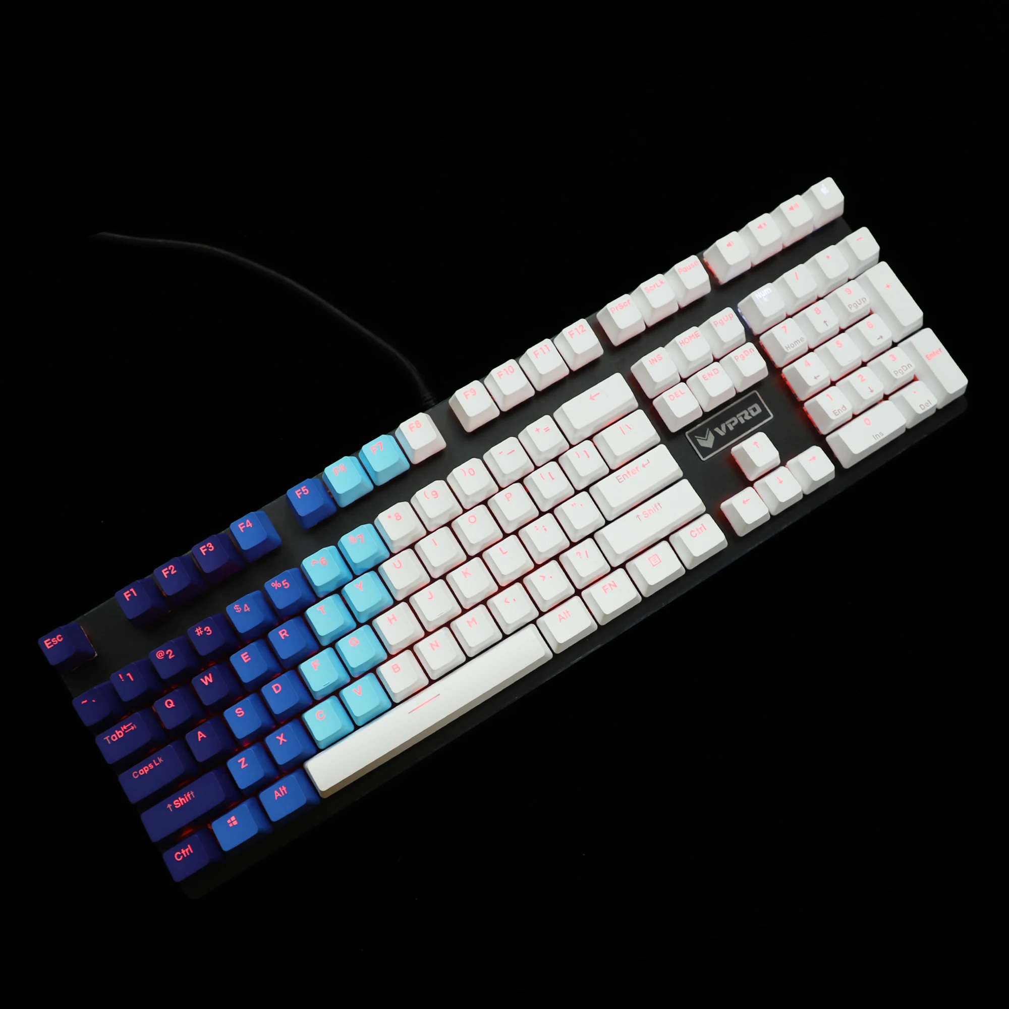 108, 122 PBT, OEM Perfil Keycap para Switches MX, Teclado Mecânico