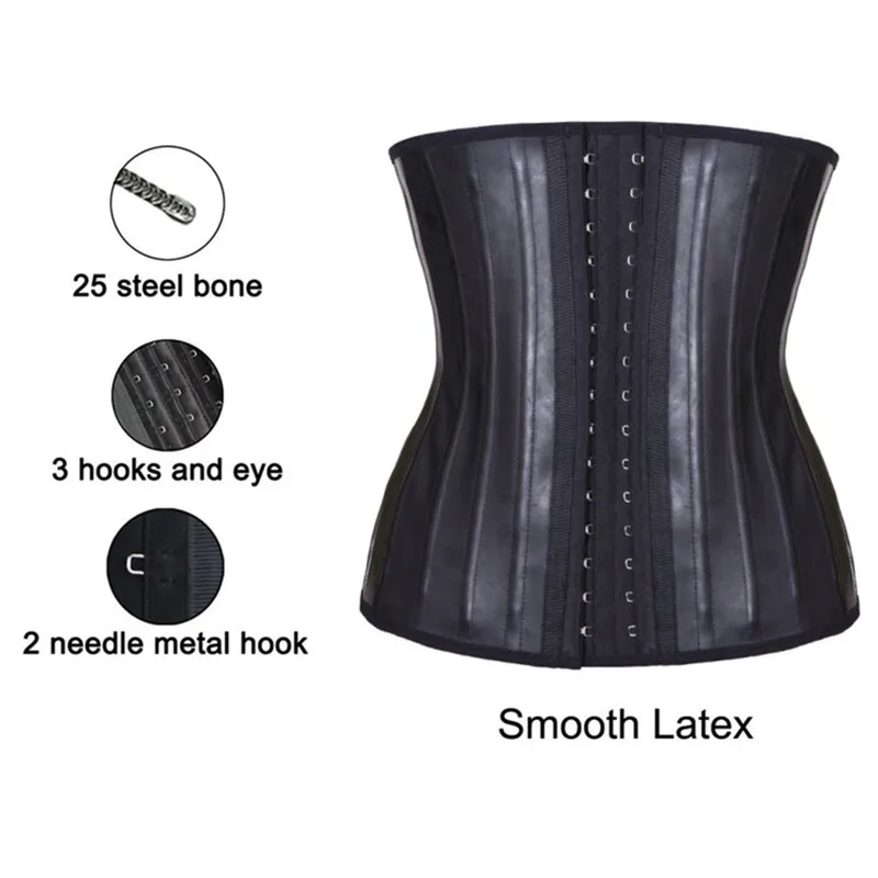 femme корсет Women Waist Trainer Latex Corset Weight Control Corset and Bustier Steel Bone Underbust Slimming Shaper Corselet thong shapewear