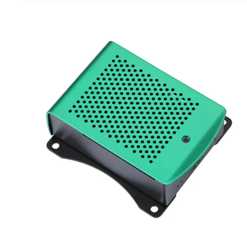 only case Raspberry Pi 3 Model B+ алюминиевый корпус теплоотвод+ металлический корпус 3 цвета защитный Совместимый Чехол для Raspberry Pi 3 Model B - Цвет: only case