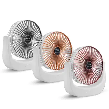 

Mini USB Charging Fan 3 Speed Adjustable Handheld Air Cooler 360 Degree Rotation Fan
