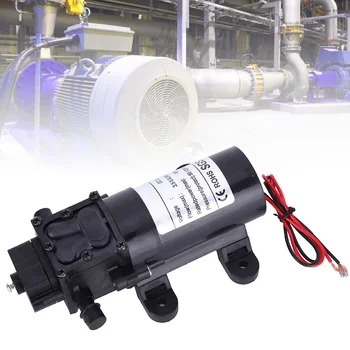 

Backflow Diaphragm Pump Self-Priming Both Side Straight Tube DC12V FL3210H-80W 10mm Diaphragm Water Pump