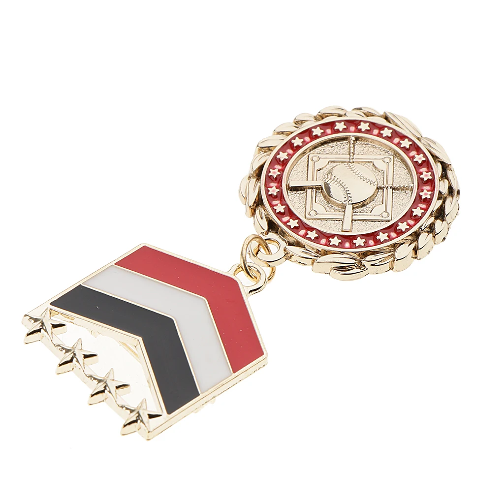 Vintage Star Medal Badge Pendant Costume Uniform Costume Military Men Women Party Brooch Pin